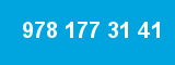 978 177 31 41